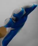 Reusch Attrakt Grip Evolution Finger Support Junior 5272820 6006 gelb grau 3